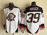 Buffalo Sabres #39 Dominik Hasek White CCM Throwback Stitched NHL Jersey,baseball caps,new era cap wholesale,wholesale hats
